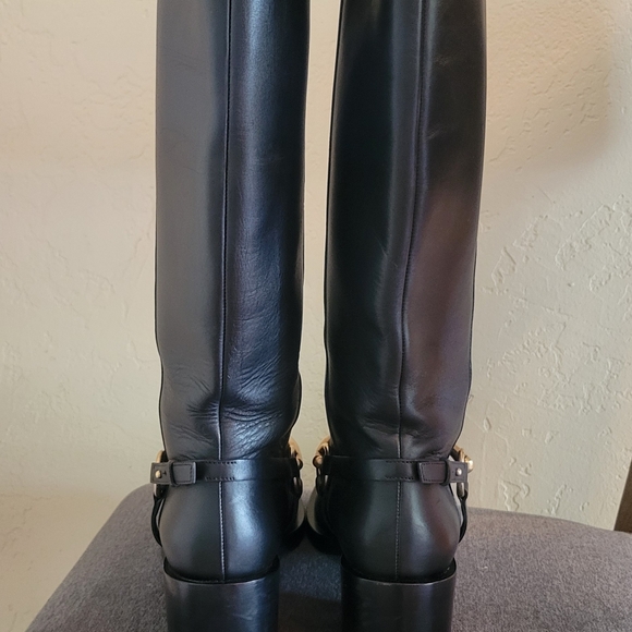 Gucci LIFFORD leather horsebit boots size 36 1/2, pull on - Picture 6 of 12